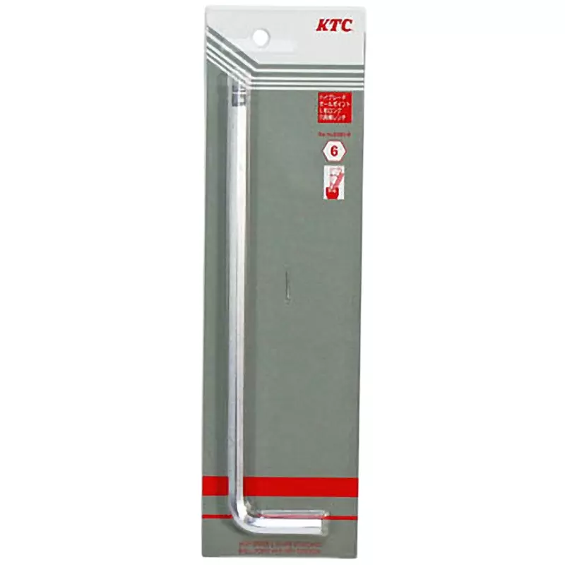 Ktc Long Ball Point L-Type Hex Wrench 6 mm, HLD250-6