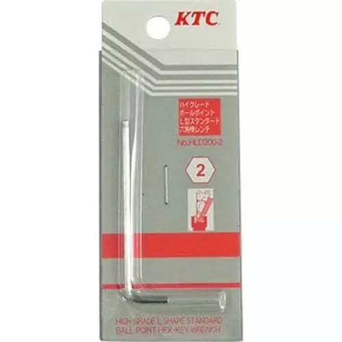 Ktc Standard Ball Point L-Type Hex Wrench 2 mm, HLD200-2