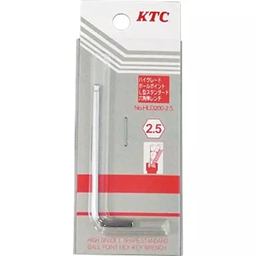 Ktc Standard Ball Point L-Type Hex Wrench 2.5 mm, HLD200-2.5