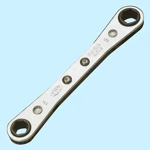 Ktc Plate Ratchet Glasses Wrench 8x9 mm 120 mm Length, RM-8x9