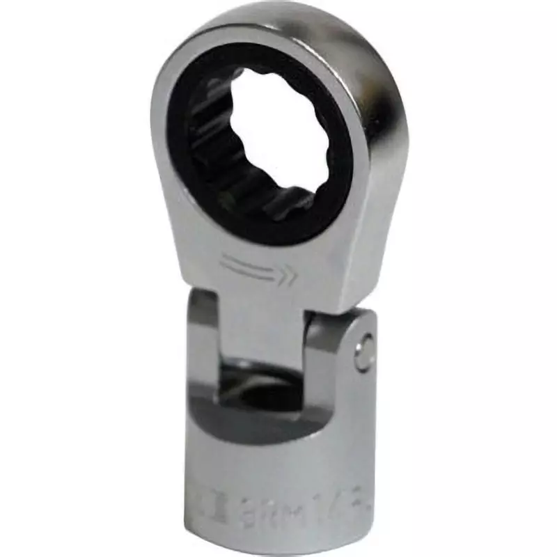TONE Flex Ratchet Box End Socket 9.5 mm Square Drive, 3RM-15F