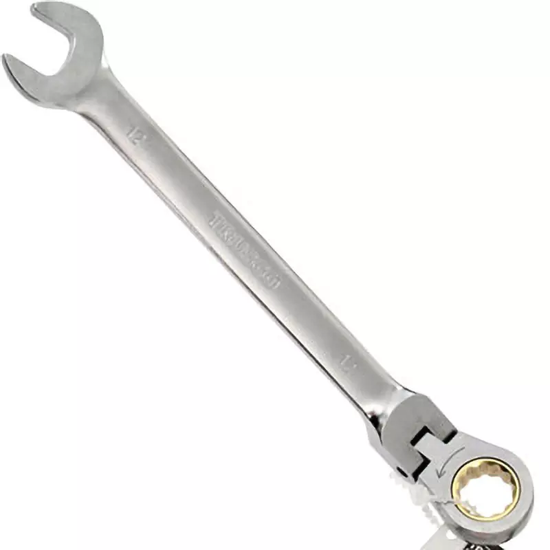 TRUSCO Ratchet Combination Wrench 12 mm Hex Size, TGRW-12F