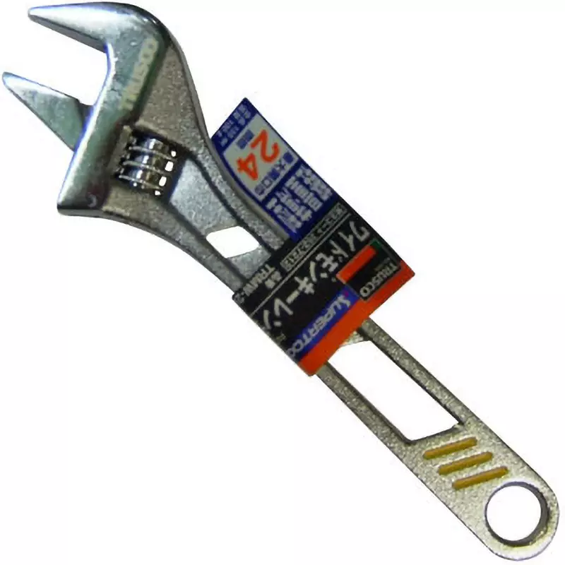 TRUSCO Wide Monkey Wrench 155 mm Overall Length, TRMW-24