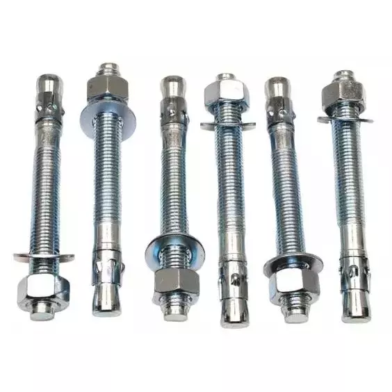 GENERIC 12x150 mm Wedge Type Fully Threaded Expansion Anchor Bolt (Pack of 4 Pcs)