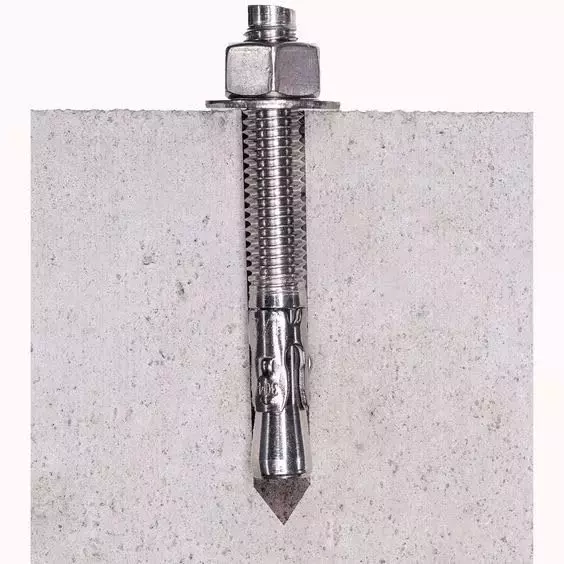 GENERIC 12x150 mm Wedge Type Fully Threaded Expansion Anchor Bolt (Pack of 4 Pcs)