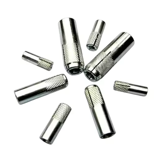 GENERIC 10x40 mm Bullet Fastener Bolt Drop-in Anchor for Construction and Masonry (Pack of 50 Pcs)