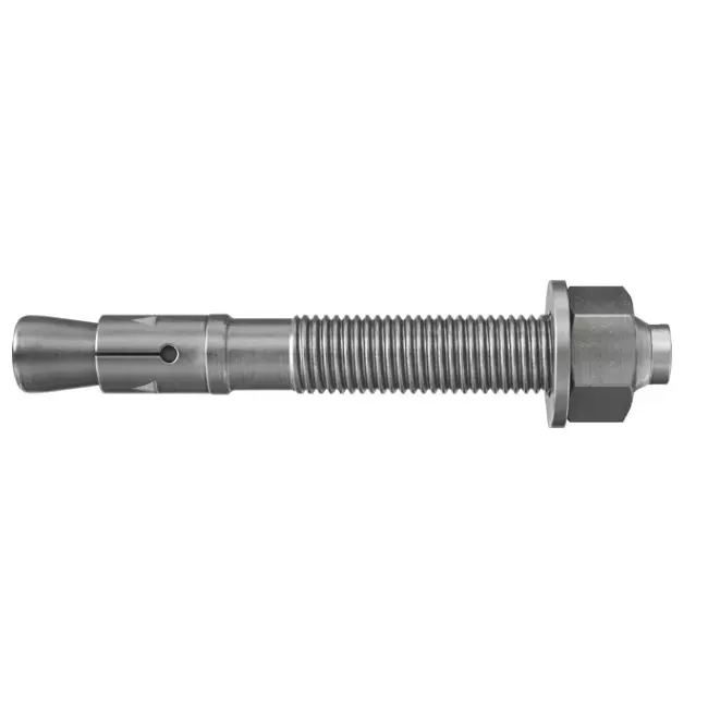 Fischer Stainless Steel Bolt Anchor M12 mm Thread 114 mm Anchor Length, FXA 12/20x114 R (Pack of 20 Pcs)