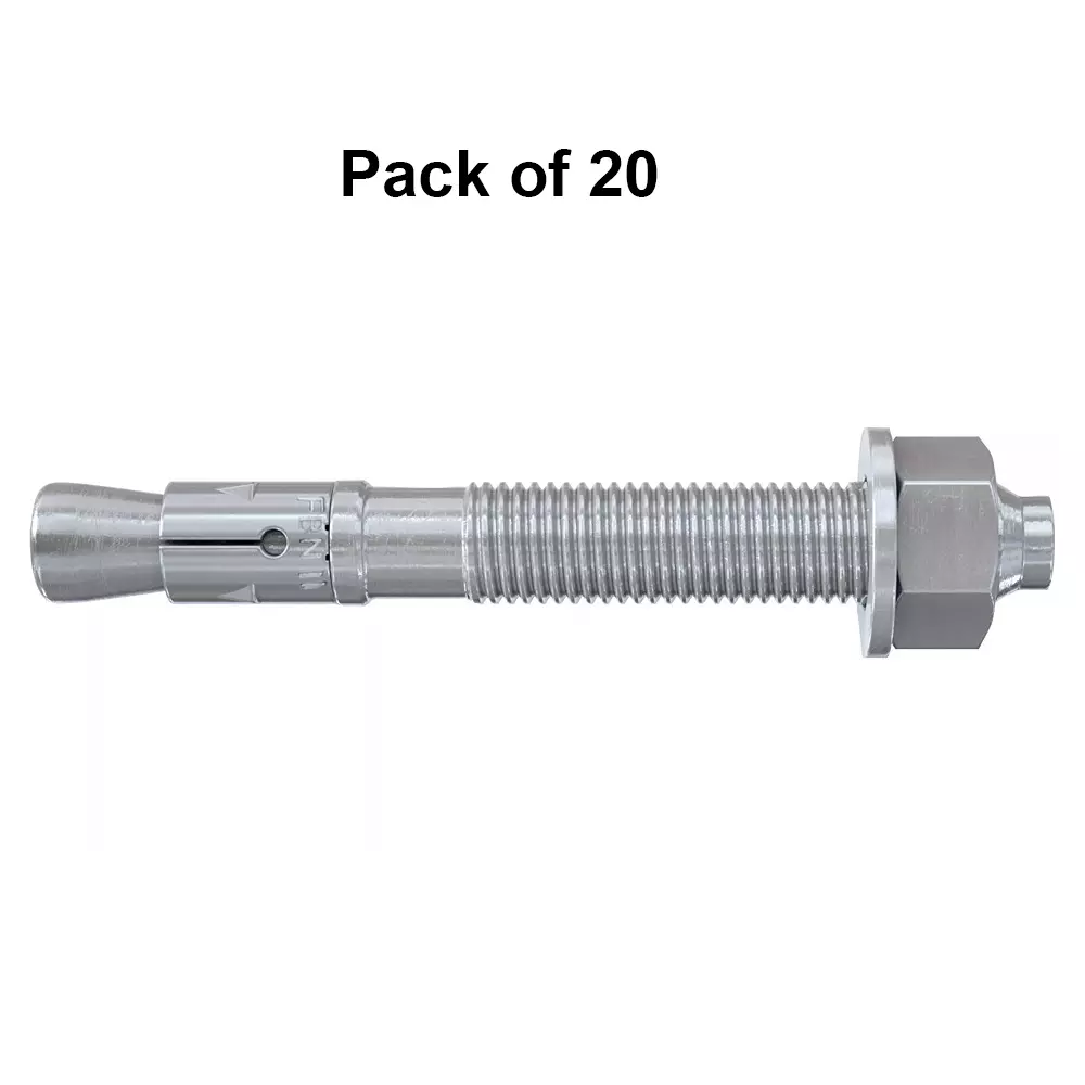 fischer-bolt-anchor-84mm-length-zinc-plated-finish-m12-x-39mm-thread-size-galvanised-steel-fbn-ii-125k-12x84-pack-of-20