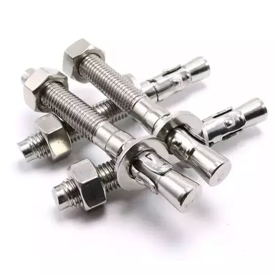GENERIC 12x150 mm Wedge Type Fully Threaded Expansion Anchor Bolt (Pack of 2 Pcs)