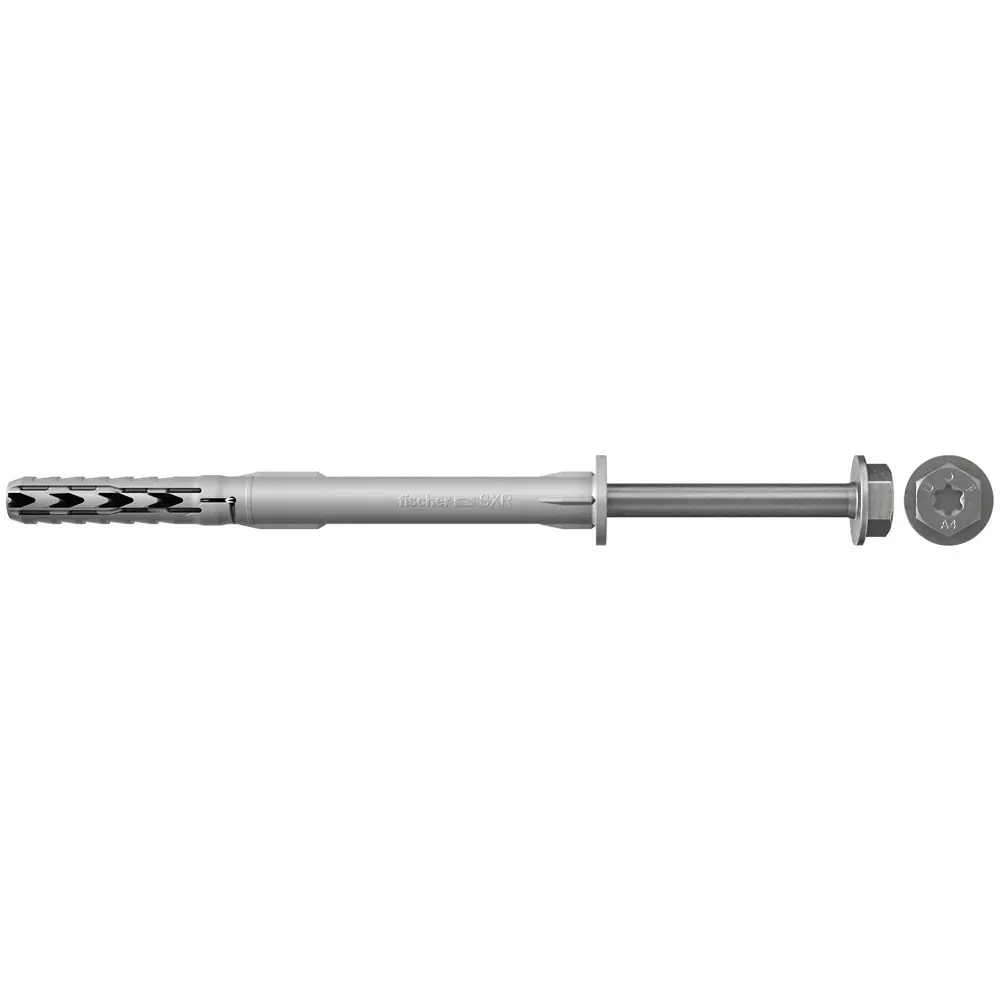 Fischer Stainless Steel Frame Fixing 10 mm Drill Dia 100 mm Anchor Length, SXR 10X100 FUS A4 (Pack of 50 Pcs)