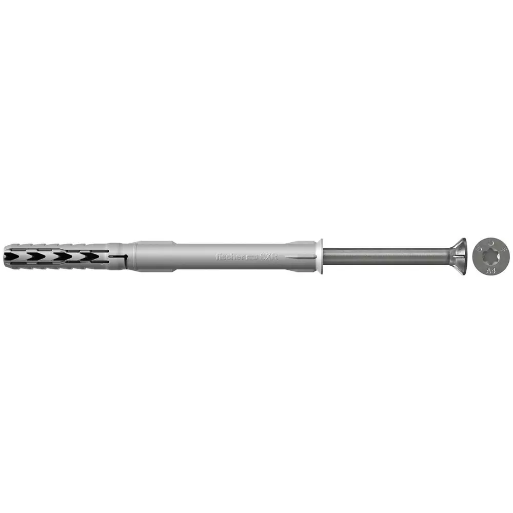 Fischer Stainless Steel Frame Fixing 10 mm Drill Dia 200 mm Anchor Length, SXR 10 X 200 T A4 (Pack of 50 Pcs)