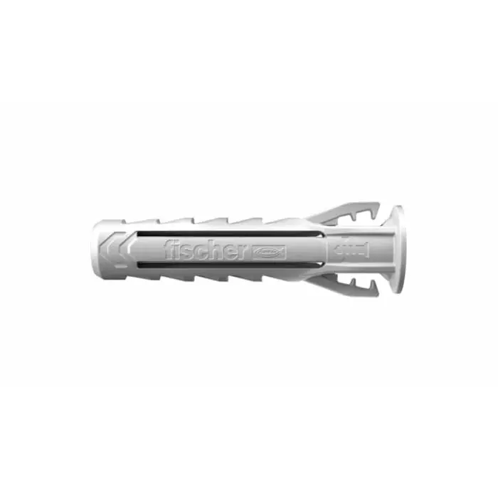 Fischer Grey Nylon Wall Plug 30 mm Length 6 mm Fixing Hole Diameter, 568006