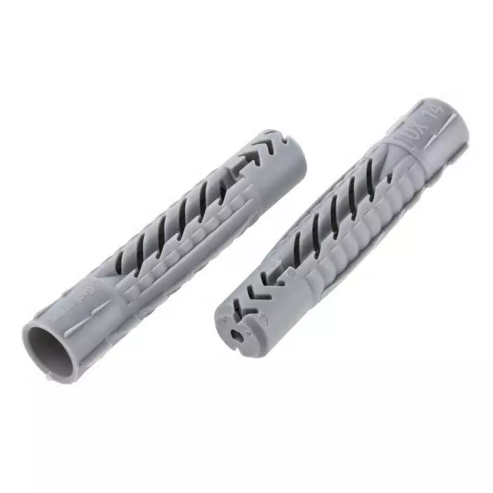 Fischer Grey Nylon Wall Plug 75 mm Length 14 mm Fixing Hole Diameter, 62757 (Pack of 20)
