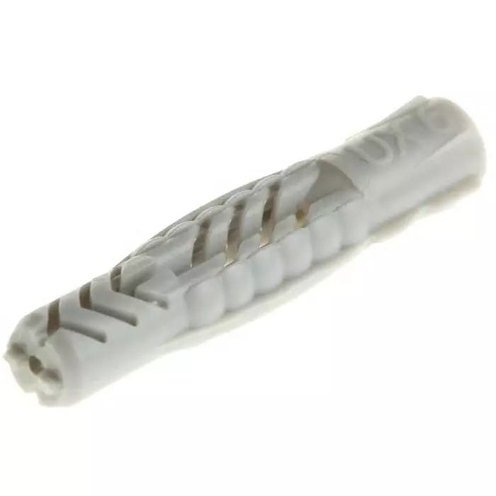 Fischer Nylon Wall Plug 35 mm Length 6 mm Fixing Hole Diameter, 62754 (Pack of 100)