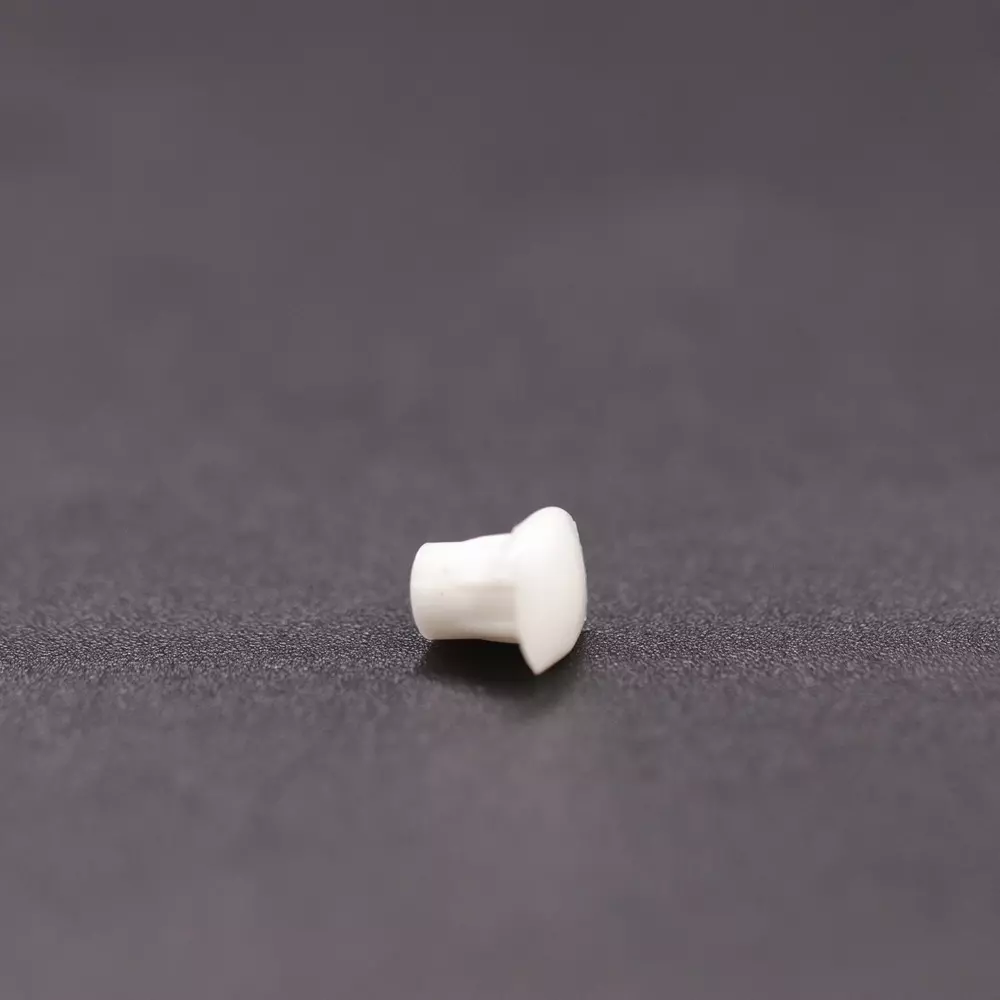 Ebco Plug White Finish and 5 mm Diameter, IP-5 (Pack of 1000)