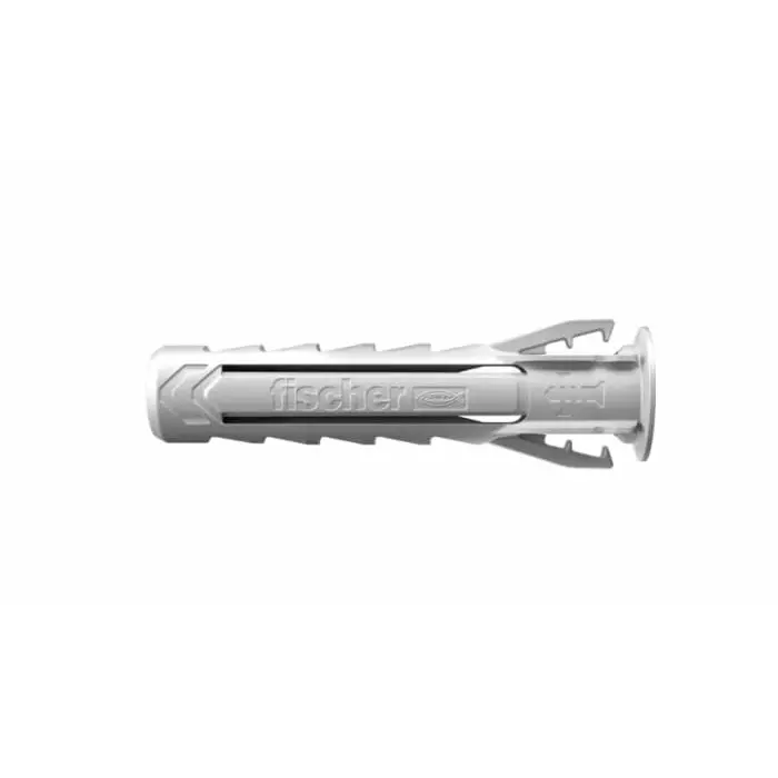 Fischer Grey Nylon Wall Plug 60 mm Length 12 mm Fixing Hole Diameter, 568012