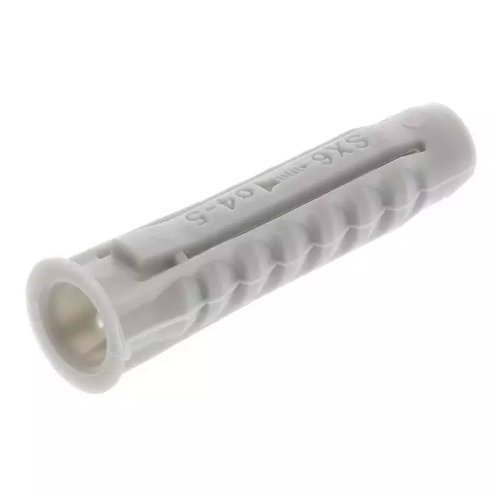 Fischer Nylon Wall Plug 30 mm Length 6 mm Fixing Hole Diameter, 70006 (Pack of 100)