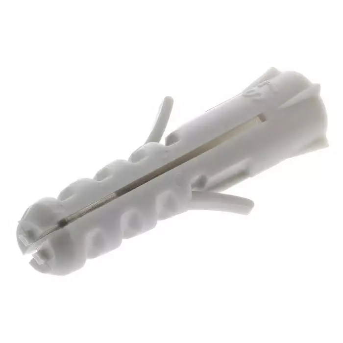 Fischer Nylon Wall Plug 30 mm Length 7 mm Fixing Hole Diameter, 56106 (Pack of 100)