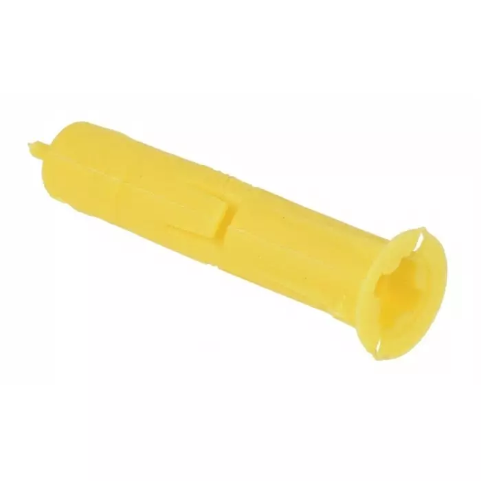 RawlPlug Yellow Plastic Wall Plug 24 mm Length 5 mm Fixing Hole Diameter, R-UNO-YEL-1000 (Pack of 1000)