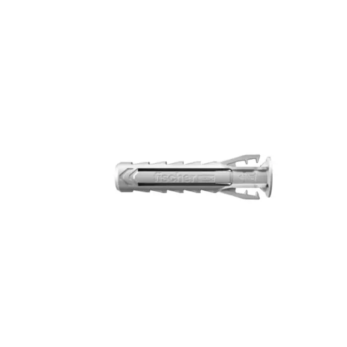 Fischer Grey Nylon Wall Plug 50 mm Length 10 mm Fixing Hole Diameter, 568010 (Pack of 50)