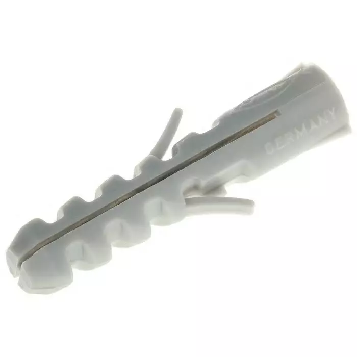 Fischer Nylon Wall Plug 40 mm Length 8 mm Fixing Hole Diameter, 50108 (Pack of 100)