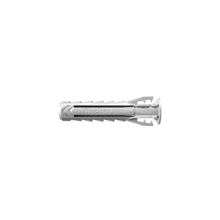 Fischer Grey Nylon Wall Plug 40 mm Length 8 mm Fixing Hole Diameter, 568008