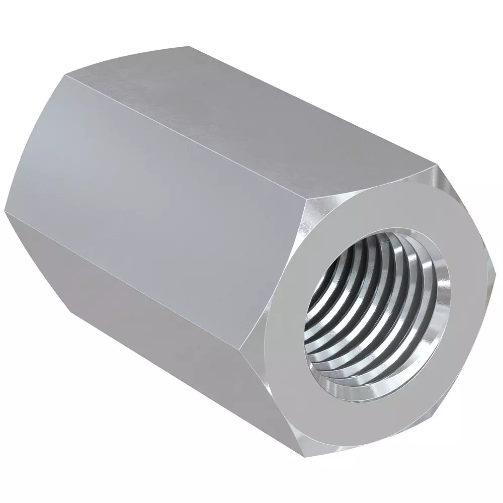 Fischer Galvanised Steel Hexagonal Connector M12x40 mm, VM M12 (Pack of 100 Pcs)