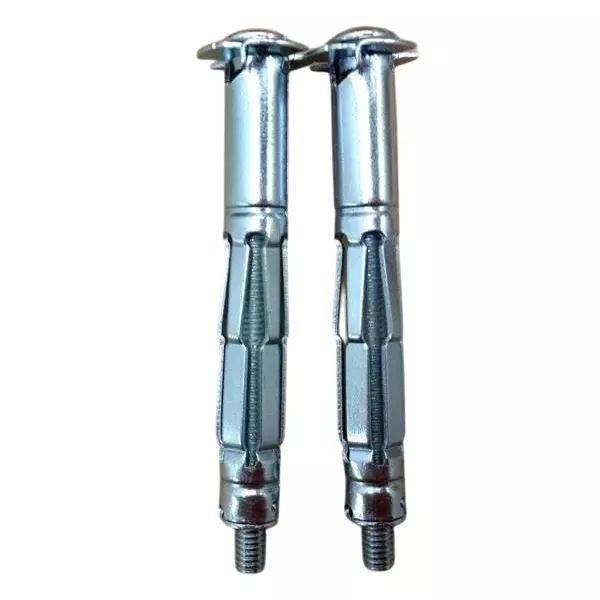 GENERIC M4x32 mm Hollow Drive Wall Anchor Screws for Drywall, Plaster (Pack of 10 Pcs)