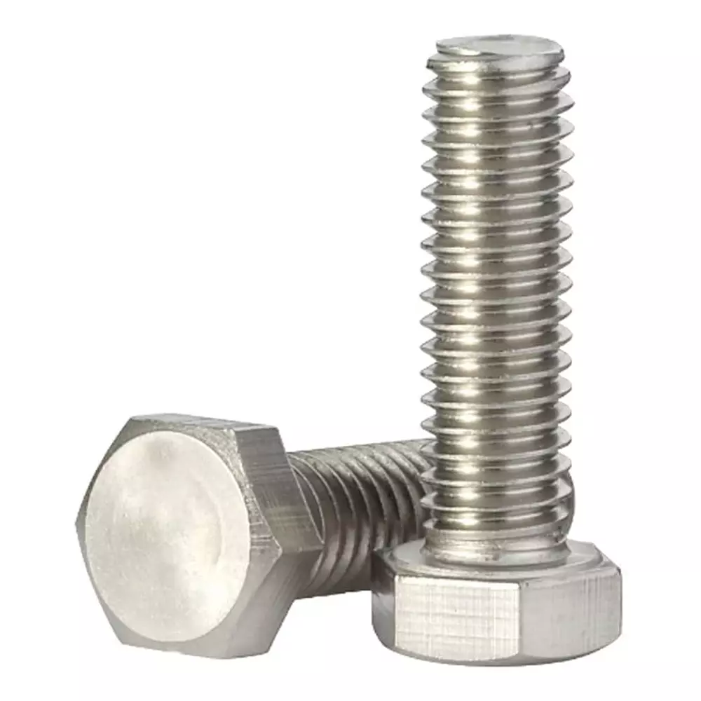 BMF Hex Bolt 20x75 mm SS 202 Full Threaded (Pack of 30 Pcs)