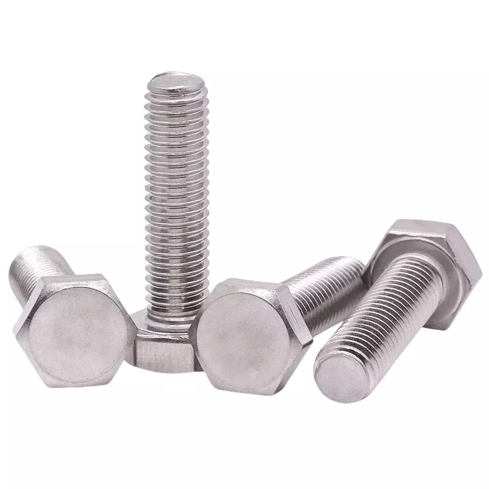 BMF Hex Bolt 20x75 mm SS 202 Full Threaded (Pack of 30 Pcs)