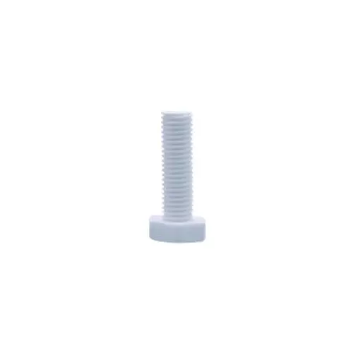 MULTICOMP PRO Hex Head Screw Ceramic M8x25 Thread 25 mm Thread Length, MP013662 (Pack of 10)