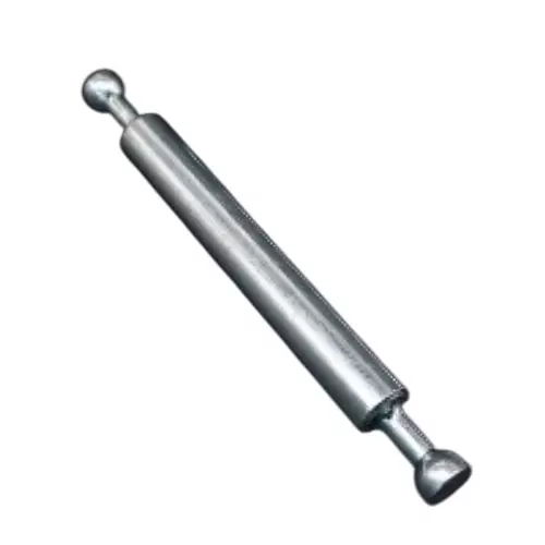 Ebco Double End Bolt Zinc White Finish, 7 mm Diameter and Size 8 mm, MFBD68 (Pack of 500)