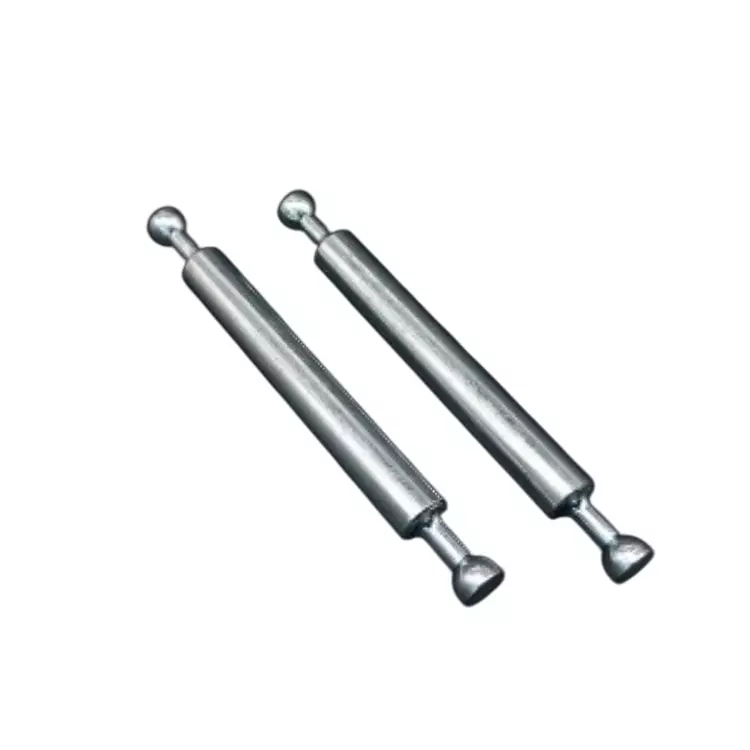 Ebco Double End Bolt Zinc White Finish, 7 mm Diameter and Size 8 mm, MFBD68 (Pack of 500)