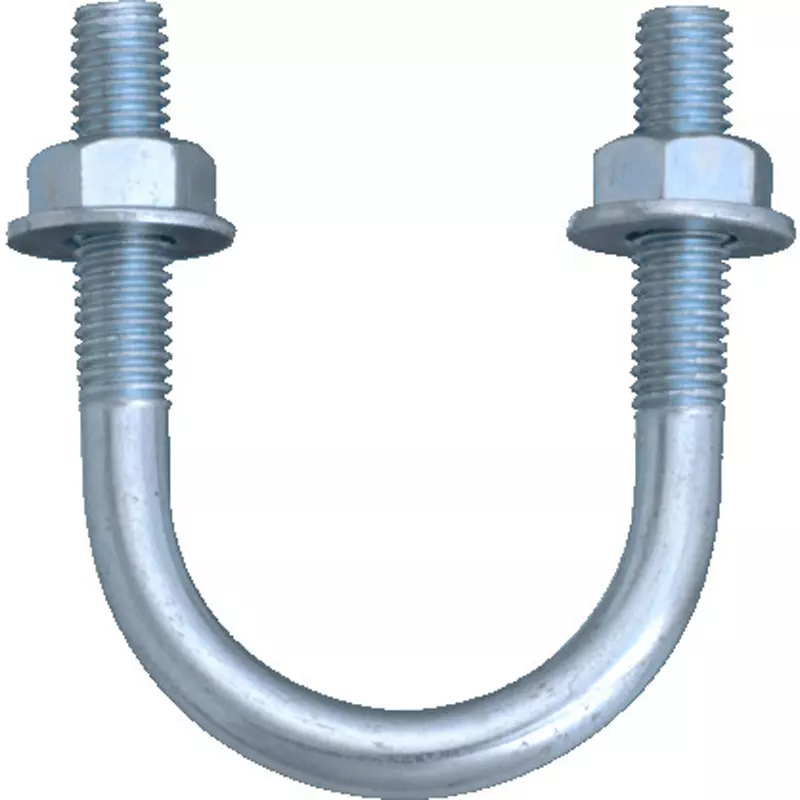 Kameda Denki U Bolt 30 mm φmm Dimension E 80.0 mm Dimension L 72 mm Dimension P, UB8-50A (Pack of 10)