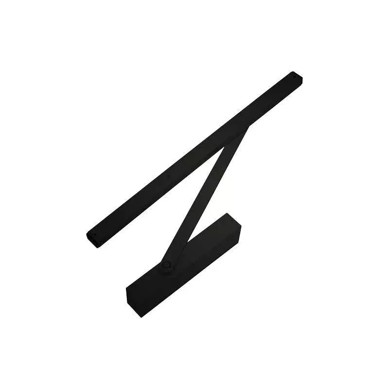 OZONE Overhead Door Closer with Track Arm Up to 100 Kg Weight Capacity Black Matt Finish, NSK-780-TA-HO STD BM