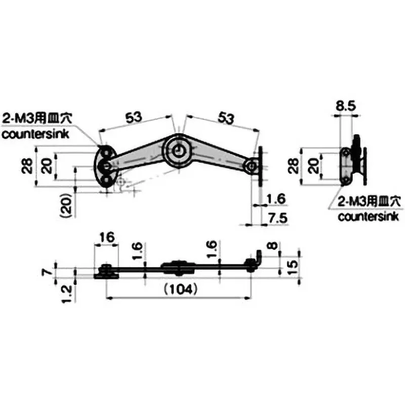 takigen-flat-one-touch-stay-for-canopy-b-38-3-r