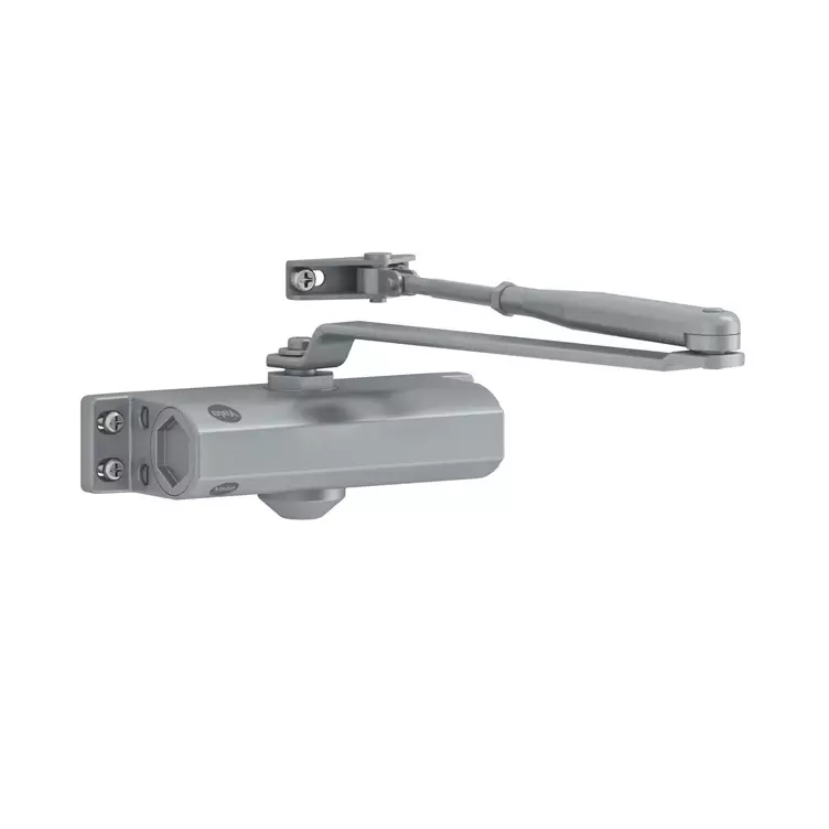 Yale 300 Selectable Door Closer Rack and Pinion Type with Hold Open Arm 2,3 & 4 Size 750-1100 mm Door Width Black, 30-0300-0004-00-55-11