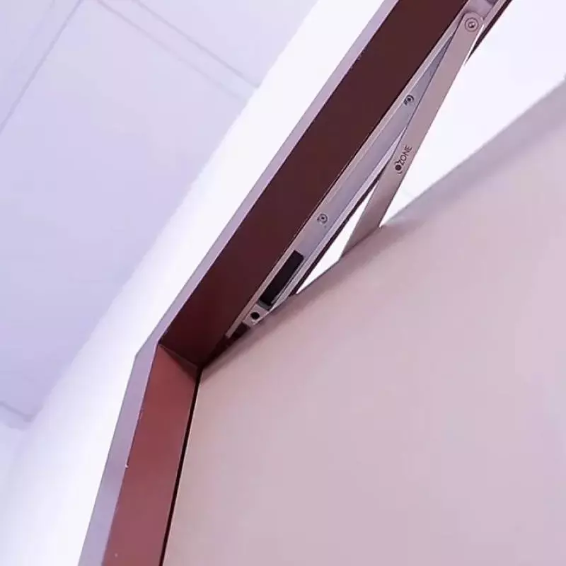 OZONE Hold Open Door Closer (Track Arm) 150 Kg Weight Capacity Silver Finish, CDC-CA-1150 STD SILVER