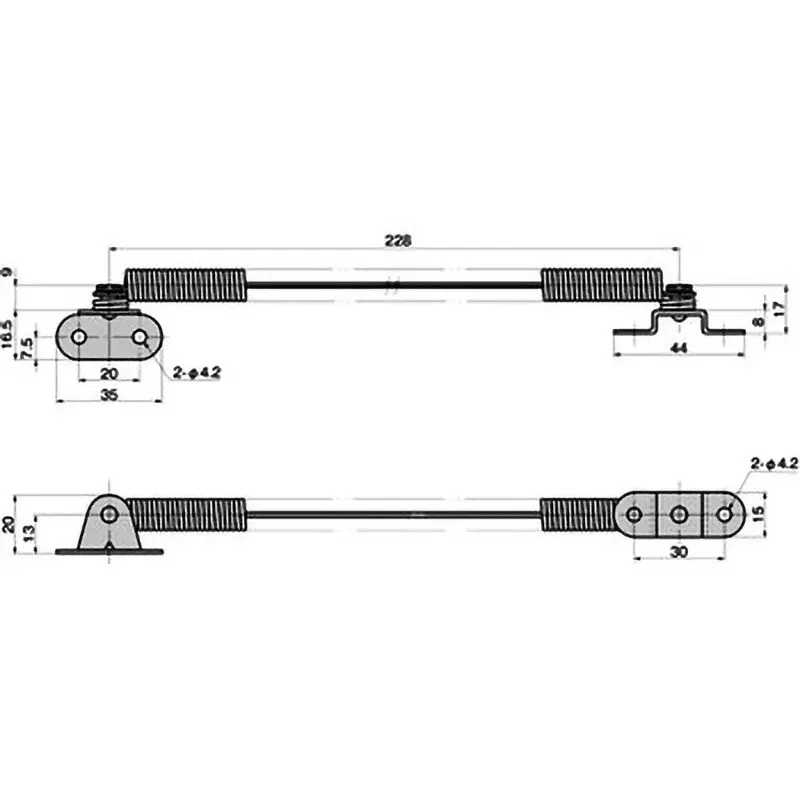 takigen-stainless-steel-spring-wire-stay-b-1221-a-c