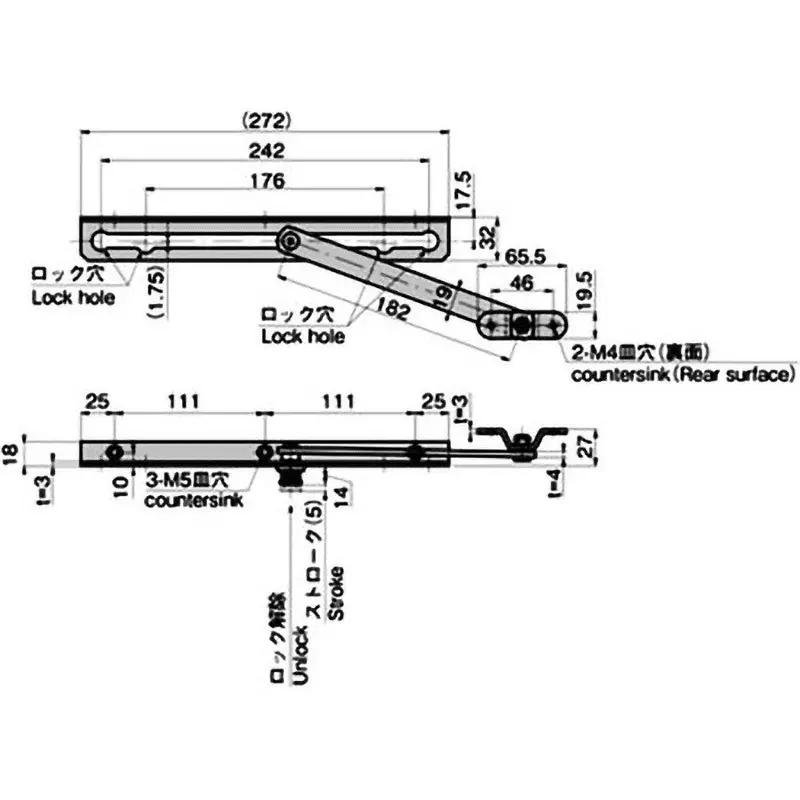 takigen-stainless-steel-2-stage-stopper-stay-b-1483-w