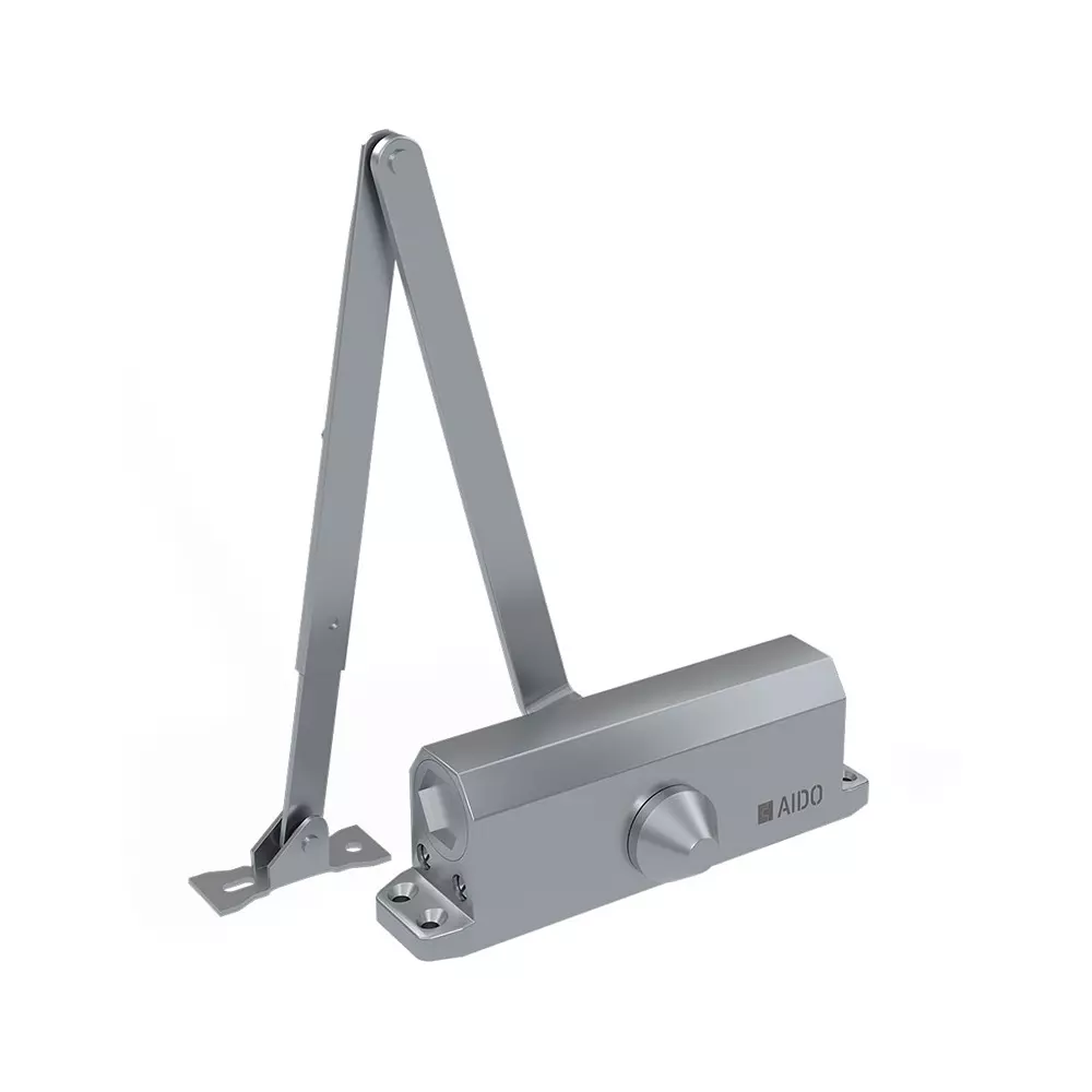 AIDO XL-C 1000 Silver Finish Surface Mounted Door Closer - EN2