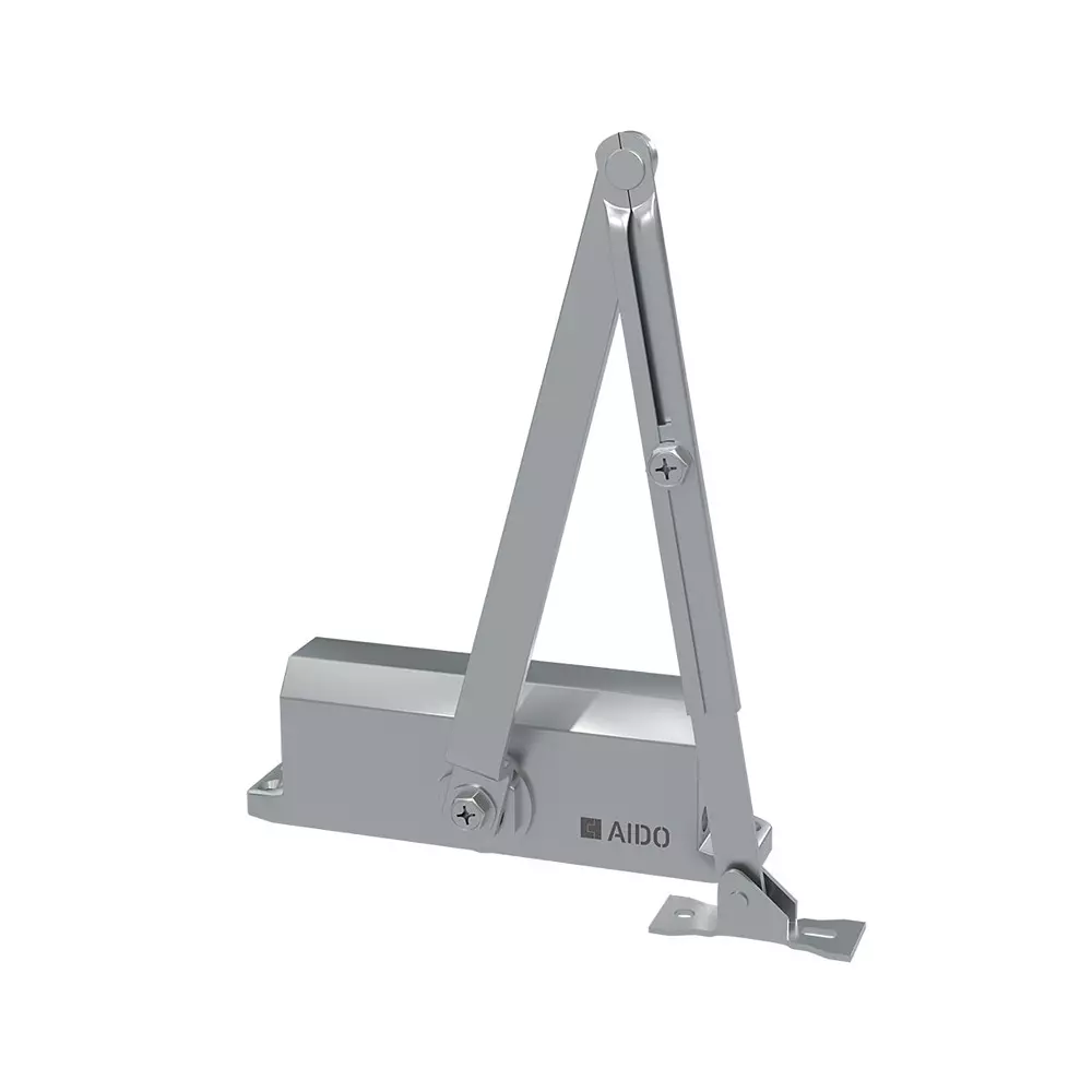 AIDO XL-C 1000 Silver Finish Surface Mounted Door Closer - EN2