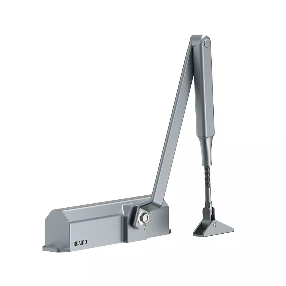 AIDO XL-C 1002S Silver Finish Surface Mounted Door Closer - EN 3/4