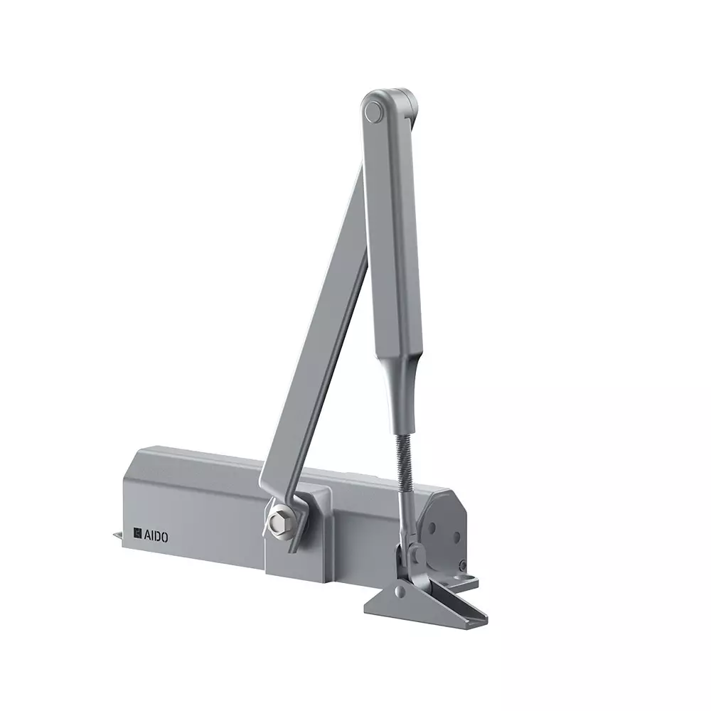 AIDO XL-C 1002S Silver Finish Surface Mounted Door Closer - EN 3/4
