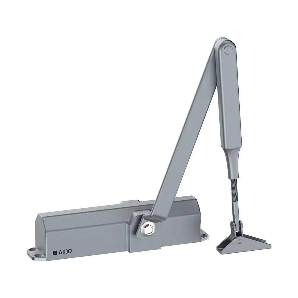 AIDO XL-C 1002S Silver Finish Surface Mounted Door Closer - EN 3/4
