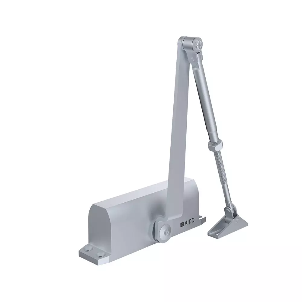 AIDO XL-C 1001 Silver Finish Surface Mounted Door Closer - EN3