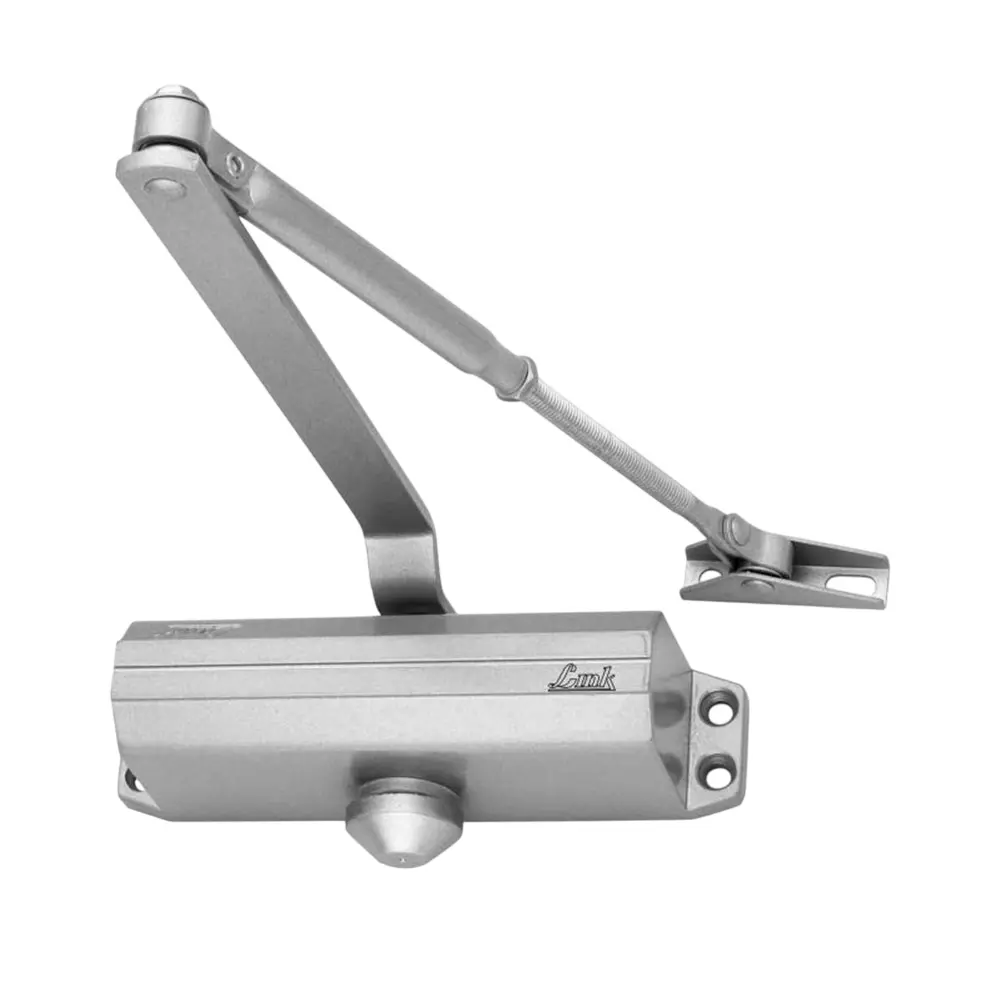 Link Surface Door Closer Regular Silver 65 Kg Capacity