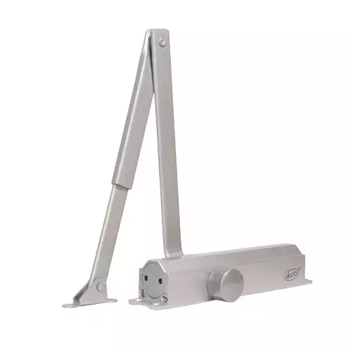 Ebco Door Closer Compact Silver Finish for Wooden Doors