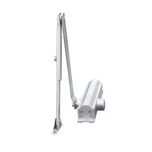 Ebco Door Closer Compact 45 Silver Finish, 45 Kg Door Weight and 750-850 mm Door Width, DCC45-SL