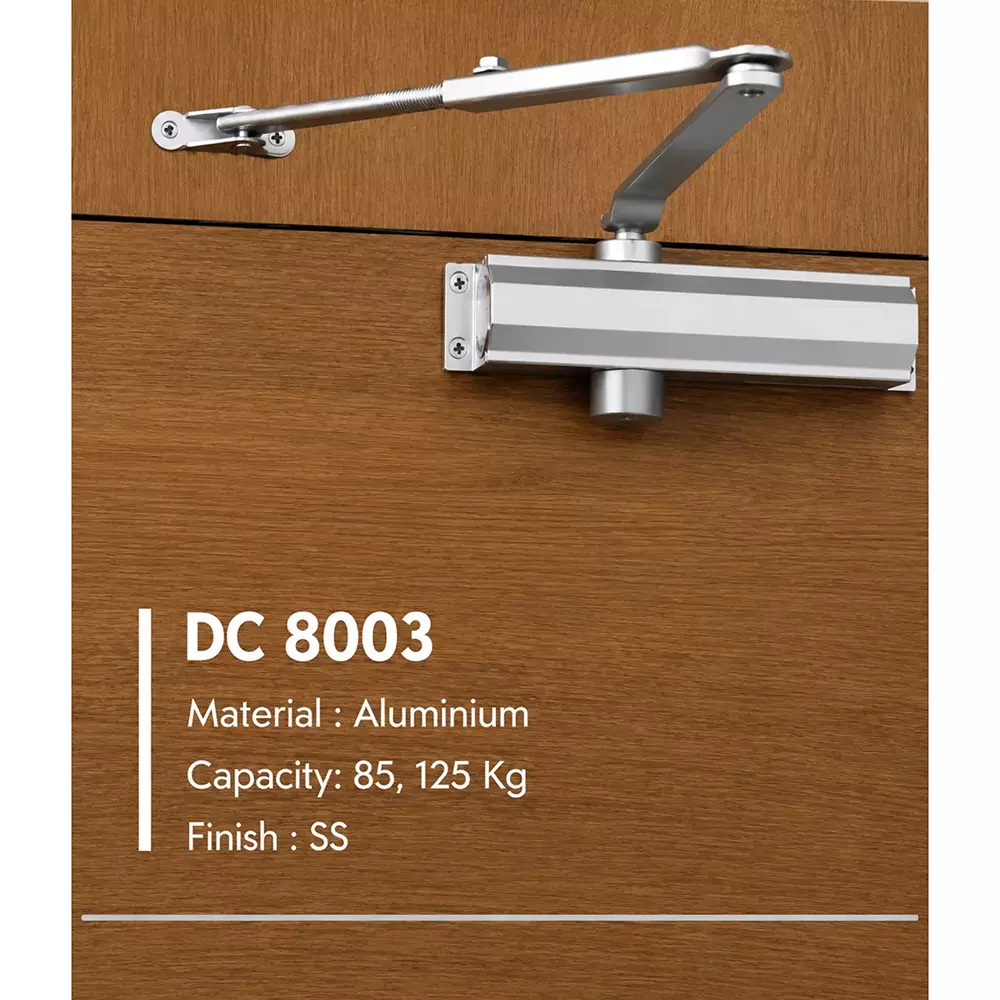 dm-locks-85-kg-capacity-overhead-door-closer-aluminium-material-ss-finish-dc8003